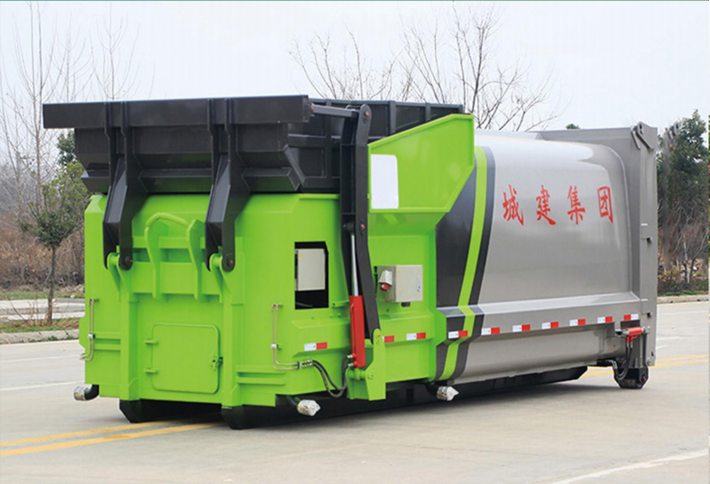 移动压缩垃圾站18方