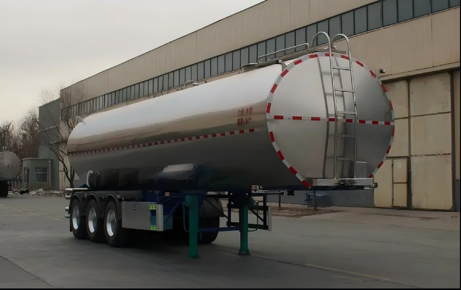 宁汽牌HLN9400GYS型液态食品运输半挂车