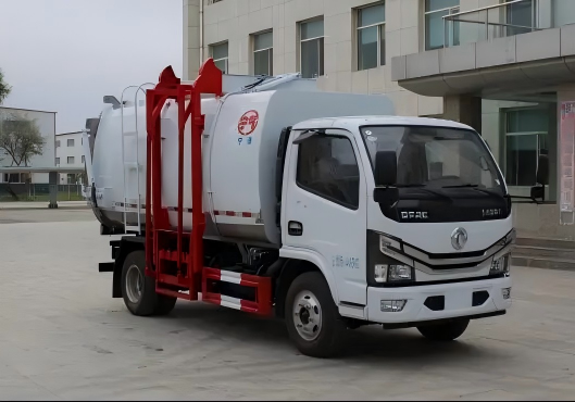 宁汽牌HLN5040ZZZE6型自装卸式垃圾车
